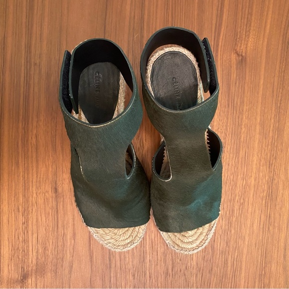 Celine Ponyhair Espadrilles - Picture 2 of 5